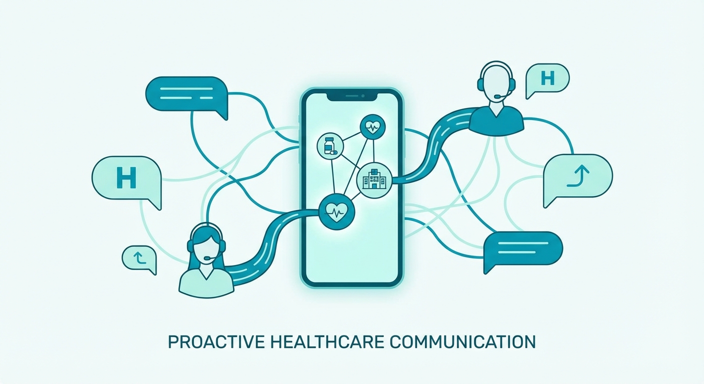 Healthcare communication and coordination between providers