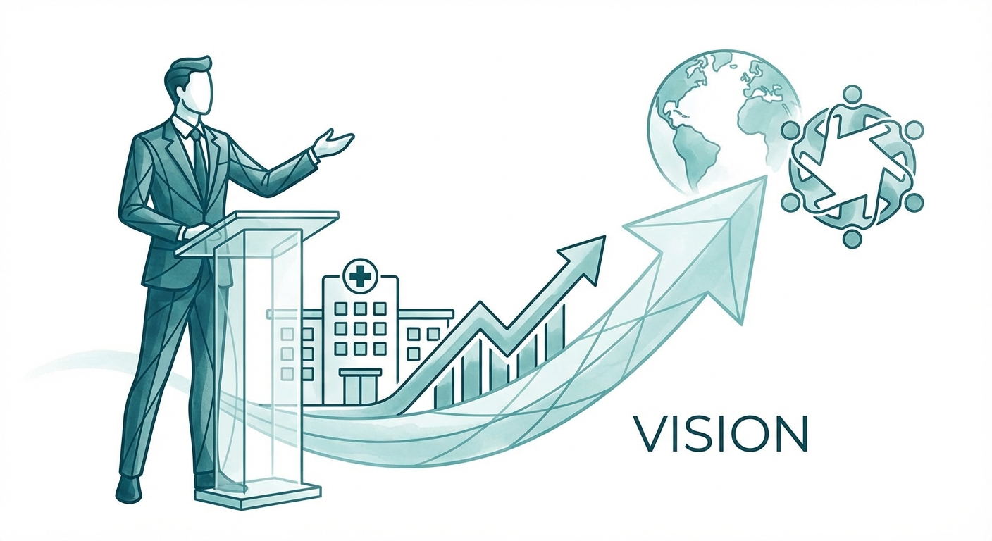 Healthcare leadership and executive vision